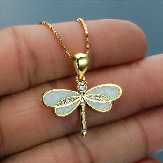 Collar de libélula