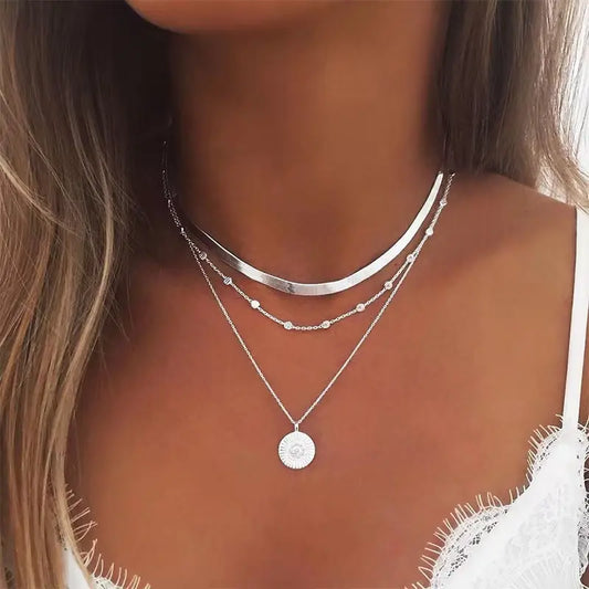 Collar de plata