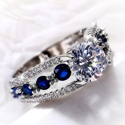 Elegante anillo vintage